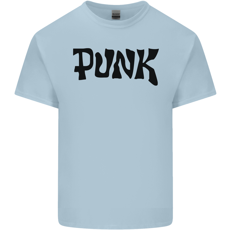 Punk As Worn By Mens Cotton T-Shirt Tee Top Light Blue