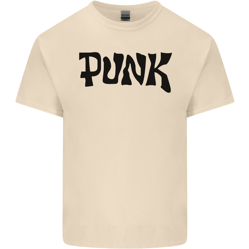 Punk As Worn By Mens Cotton T-Shirt Tee Top Natural