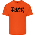 Punk As Worn By Mens Cotton T-Shirt Tee Top Orange