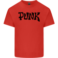 Punk As Worn By Mens Cotton T-Shirt Tee Top Red