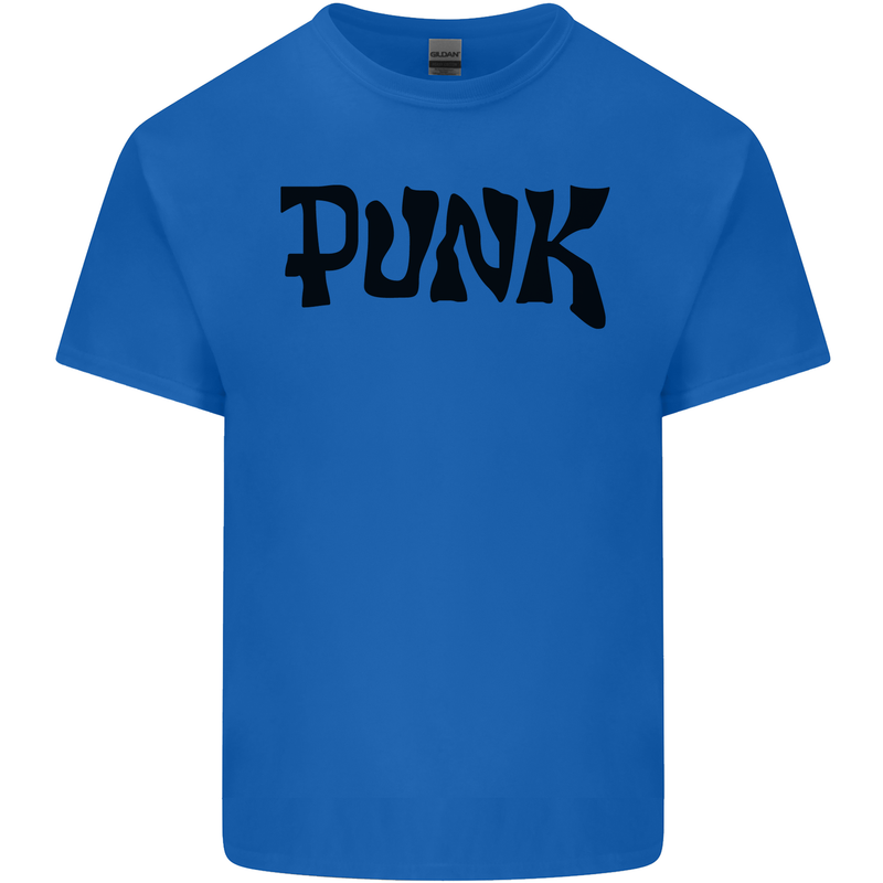 Punk As Worn By Mens Cotton T-Shirt Tee Top Royal Blue