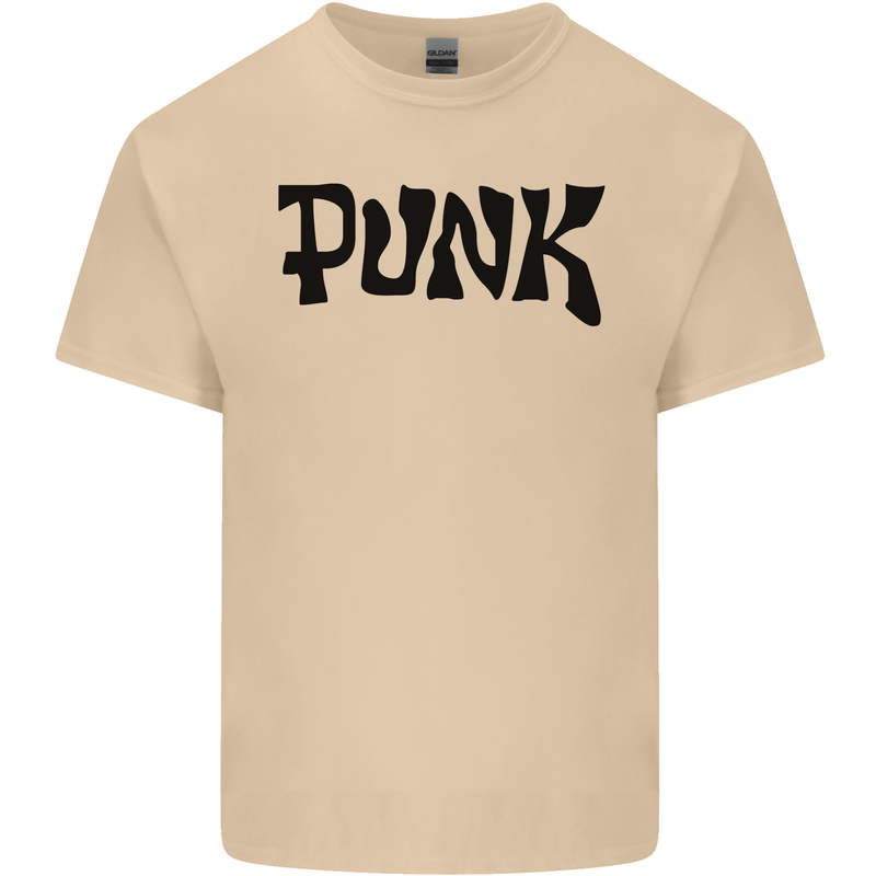 Punk As Worn By Mens Cotton T-Shirt Tee Top Sand