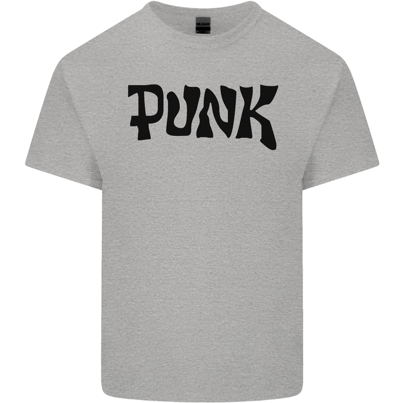 Punk As Worn By Mens Cotton T-Shirt Tee Top Sports Grey