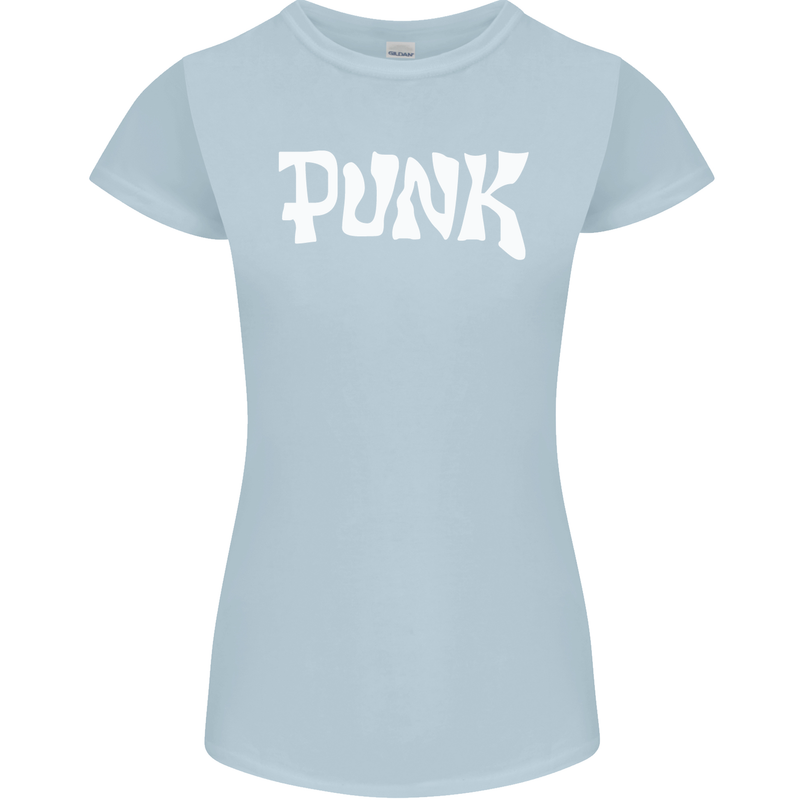 Punk As Worn By Womens Petite Cut T-Shirt Light Blue