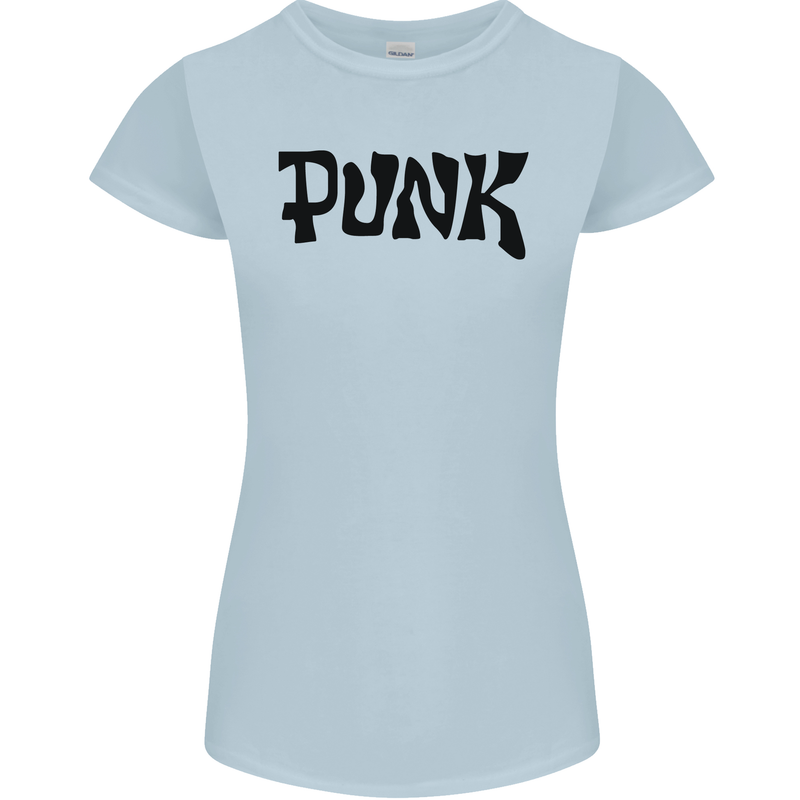 Punk As Worn By Womens Petite Cut T-Shirt Light Blue