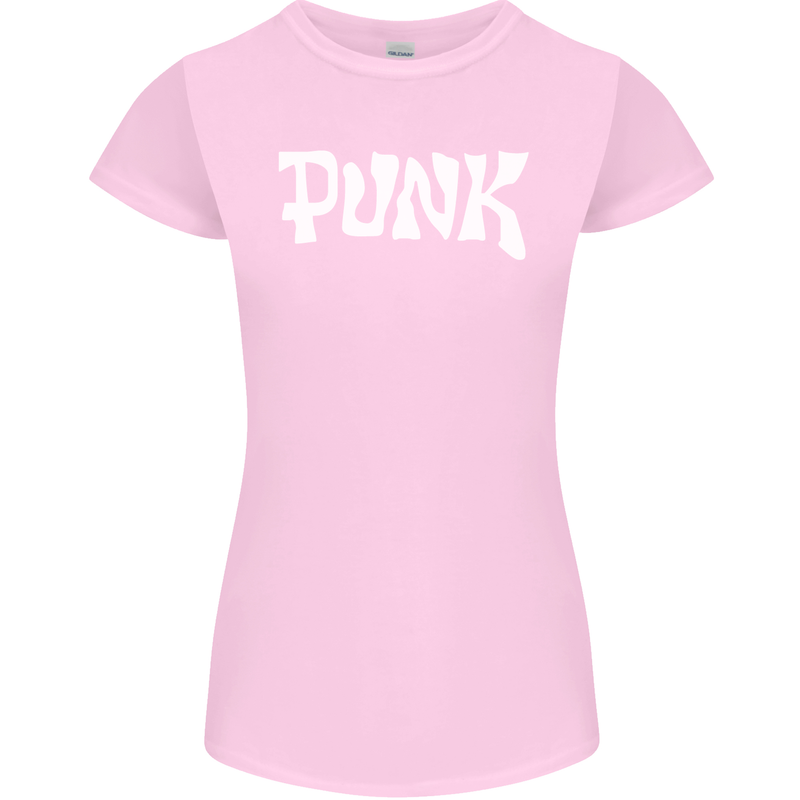 Punk As Worn By Womens Petite Cut T-Shirt Light Pink