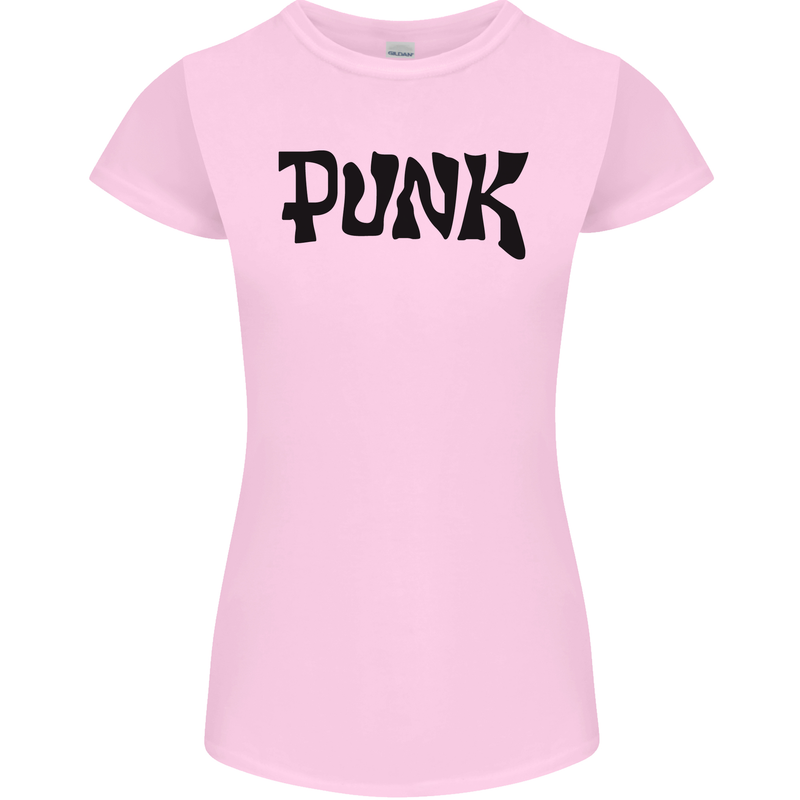 Punk As Worn By Womens Petite Cut T-Shirt Light Pink