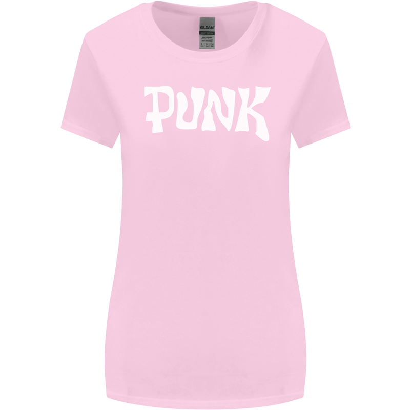 Punk As Worn By Womens Wider Cut T-Shirt Light Pink