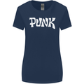 Punk As Worn By Womens Wider Cut T-Shirt Navy Blue