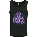 Purple Cthulhu Kraken Octopus Mens Vest Tank Top Black