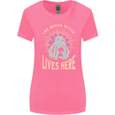 Queen Witch Funny Halloween Wife Girlfriend Womens Wider Cut T-Shirt Azalea