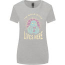 Queen Witch Funny Halloween Wife Girlfriend Womens Wider Cut T-Shirt Sports Grey