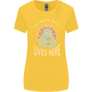 Queen Witch Funny Halloween Wife Girlfriend Womens Wider Cut T-Shirt Yellow
