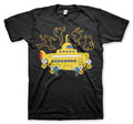 The beatles yellow submarine mens black music t-shirt iconic album tee