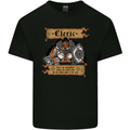 RPG Role Playing Games Cleric Dragons Mens Cotton T-Shirt Tee Top Black