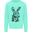 Rabbit Ecology Mens Sweatshirt Jumper Peppermint