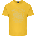 Railway Train Trainspotter Trianspotting Kids T-Shirt Childrens Yellow