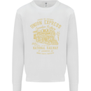 Railway Train Trainspotter Trianspotting Mens Sweatshirt Jumper White