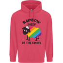 Rainbow Sheep Funny LGBT Gay Pride Day Childrens Kids Hoodie Heliconia