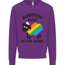 Rainbow Sheep Funny LGBT Gay Pride Day Kids Sweatshirt Jumper Purple