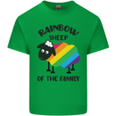 Rainbow Sheep Funny LGBT Gay Pride Day Kids T-Shirt Childrens Irish Green