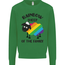 Rainbow Sheep Funny LGBT Gay Pride Day Mens Sweatshirt Jumper Irish Green