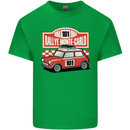 Rallye Monte Carlo Mini Rally Car Kids T-Shirt Childrens Irish Green