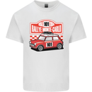 Rallye Monte Carlo Mini Rally Car Kids T-Shirt Childrens White