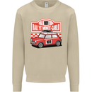 Rallye Monte Carlo Mini Rally Car Mens Sweatshirt Jumper Sand