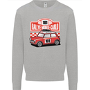 Rallye Monte Carlo Mini Rally Car Mens Sweatshirt Jumper Sports Grey