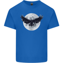 Raven Moon Vikings Mens Cotton T-Shirt Tee Top Royal Blue