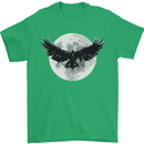 Raven Moon Vikings Mens T-Shirt 100% Cotton Irish Green