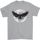 Raven Moon Vikings Mens T-Shirt 100% Cotton Sports Grey