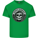 Rebel Cafe Racer Biker Motorbike Motorcycle Kids T-Shirt Childrens Irish Green