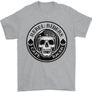 Rebel Cafe Racer Biker Motorbike Motorcycle Mens T-Shirt Cotton Gildan Sports Grey