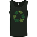 Recycle Bike Fun Cyclist Funny Mens Vest Tank Top Black