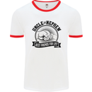 Uncle & Nephew Best Friends Uncle's Day Mens White Ringer T-Shirt White/Red