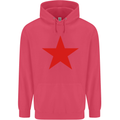 Red Star Army As Worn by Childrens Kids Hoodie Heliconia