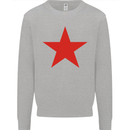 Red Star Army As Worn by Mens Sweatshirt Jumper Sports Grey