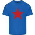 Red Star Army As Worn by Michael Stipe Mens Cotton T-Shirt Tee Top Royal Blue
