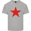 Red Star Army As Worn by Michael Stipe Mens Cotton T-Shirt Tee Top Sports Grey