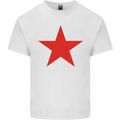 Red Star Army As Worn by Michael Stipe Mens Cotton T-Shirt Tee Top White