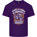 Respect Earned Motorcycle Motorbike Biker Mens Cotton T-Shirt Tee Top Purple