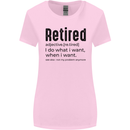 Retired Definition Funny Retirement Womens Wider Cut T-Shirt Light Pink