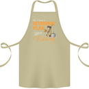 Retirement Plan Fishing Funny Fisherman Cotton Apron 100% Organic Khaki