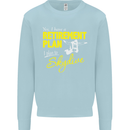 Retirement Plan I Plan to Skydive Skydiving Mens Sweatshirt Jumper Light Blue