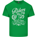 Riders 78 Motorcycle Motorbike Biker Mens Cotton T-Shirt Tee Top Irish Green