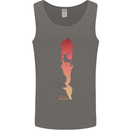 Rock Climbing There's No Limit Climber Mens Vest Tank Top Charcoal