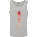 Rock Climbing There's No Limit Climber Mens Vest Tank Top Sports Grey