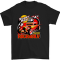 Rockabily Hot Rod Hotrod Dragster Mens T-Shirt Cotton Gildan Black